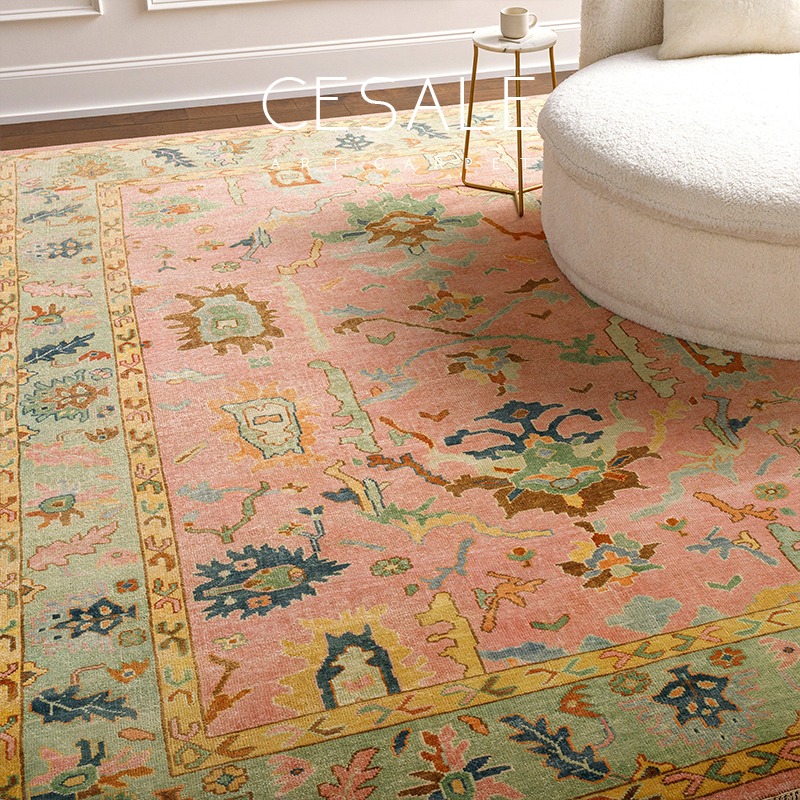 Outdoor Furniture For Cafe - Retro Living Room Carpet French Luxury