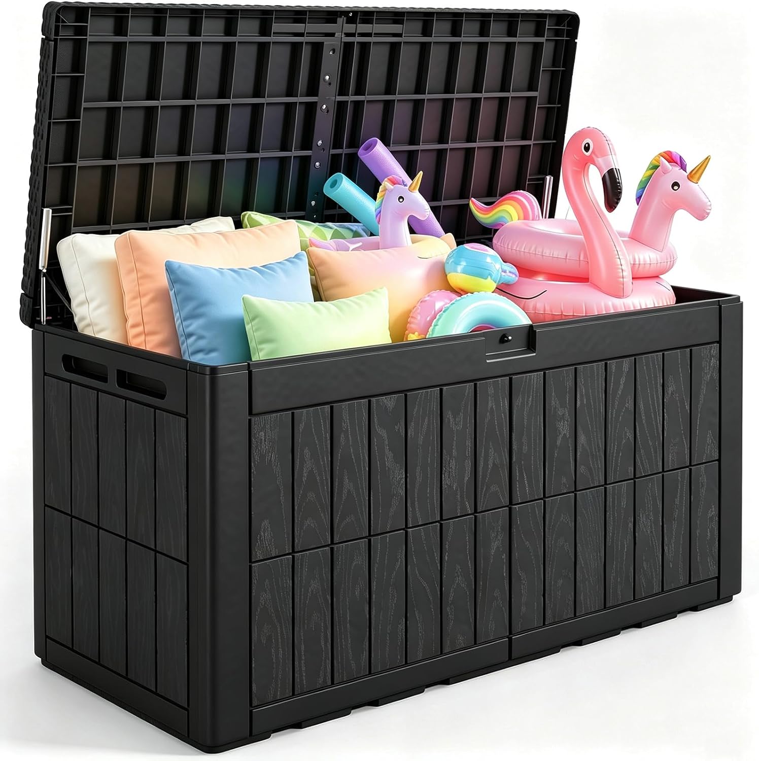 Garden Storage Box - 120 Gallon Large Outdoor Storage Box