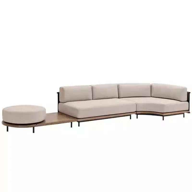 Outdoor Furniture Design - Nordic outdoor rattan sofa villa courtyard