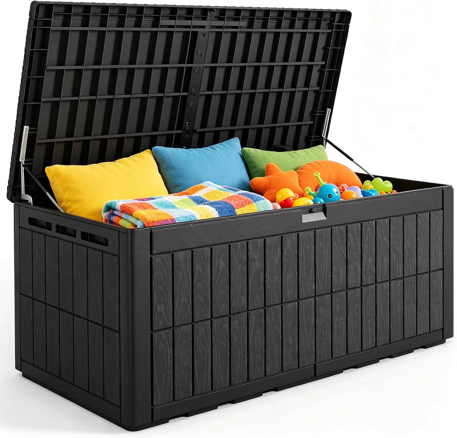 Garden Storage Box - Indoor Outdoor Storage Box 220 Gallon,