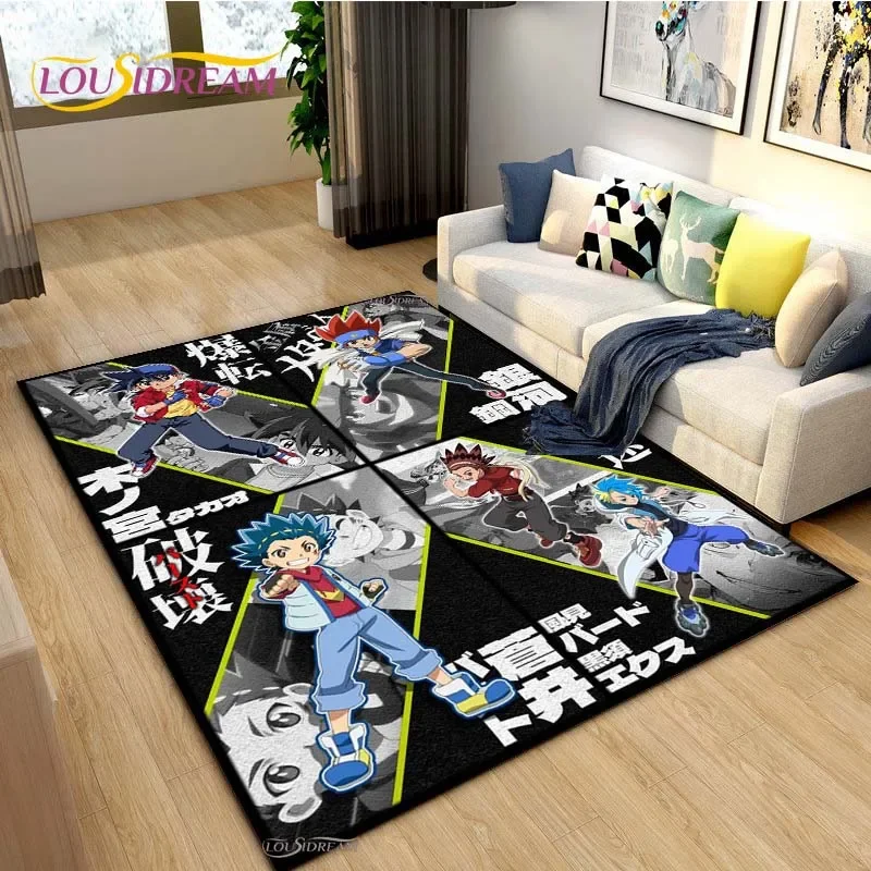 Outdoor Furniture For Cafe - Beyblade Cartoon Anime Carpet for Living