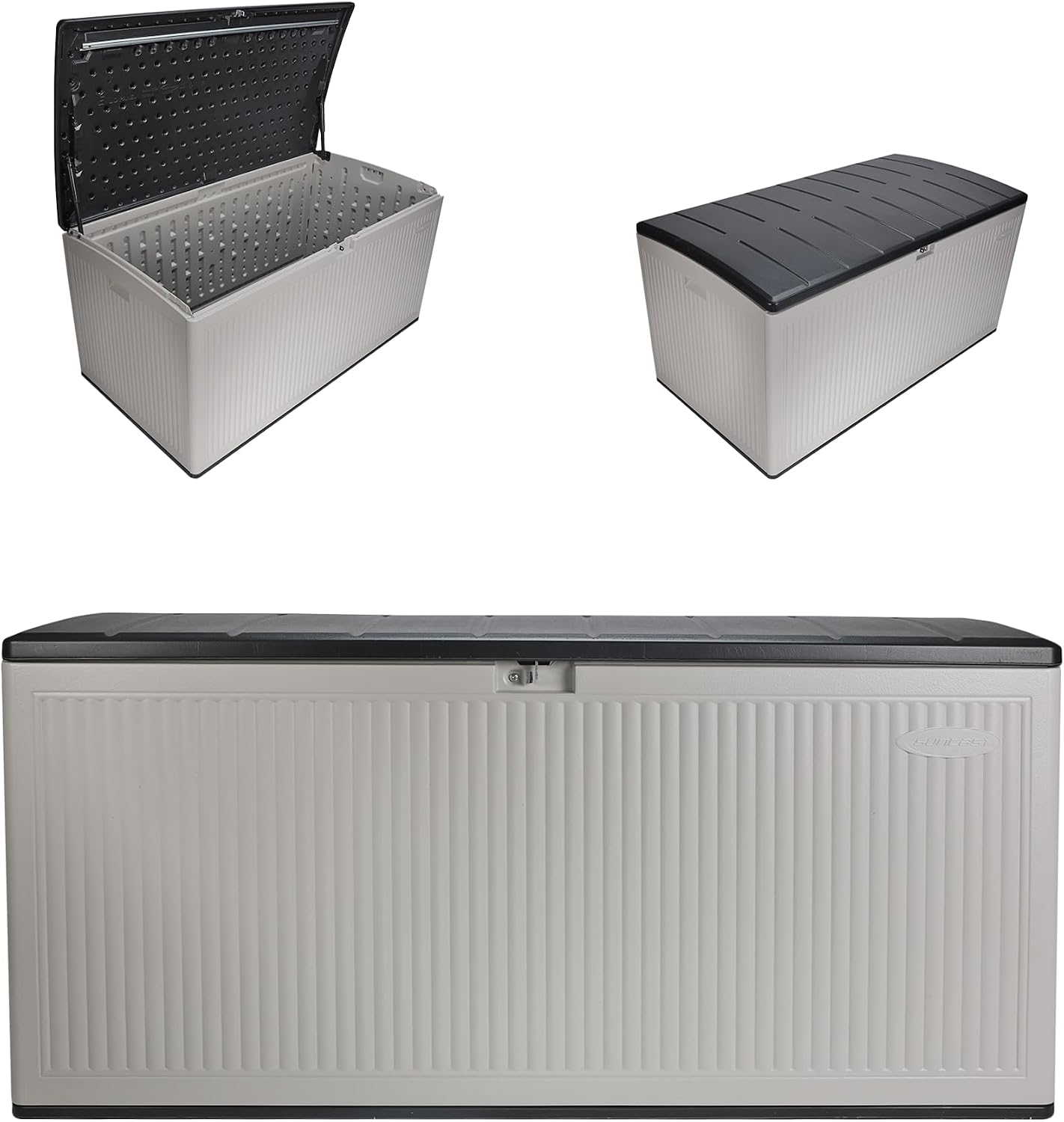 Garden Storage Box - Indoor Outdoor Storage Box 160 Gallon,