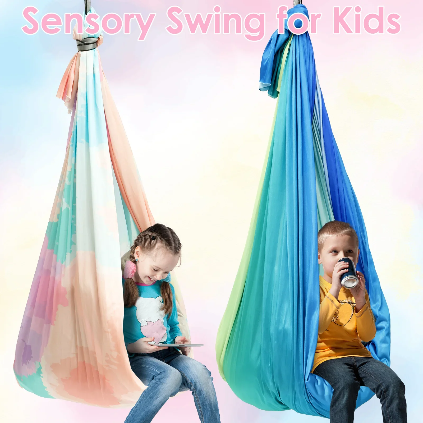 Outdoor Furniture Kids - Sensory Swing Comfortable Kids Sensory Hammock
