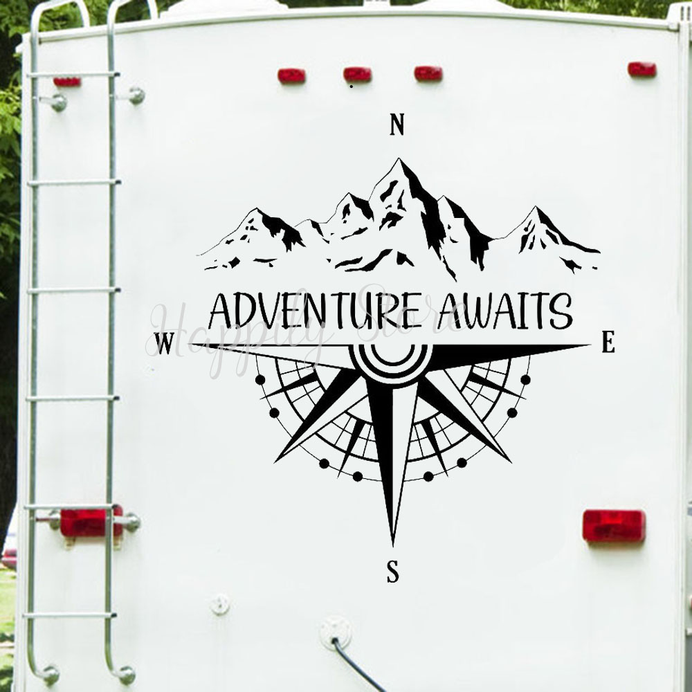 Campervan Stickers Adventure A - Outdoor Furniture Ideas ulasan dan harga
