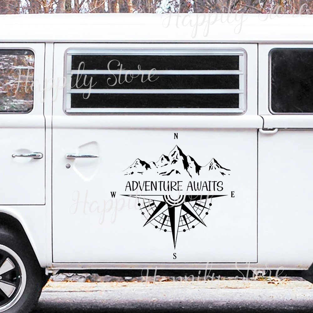 Campervan Stickers Adventure A - Outdoor Furniture Ideas ulasan dan harga