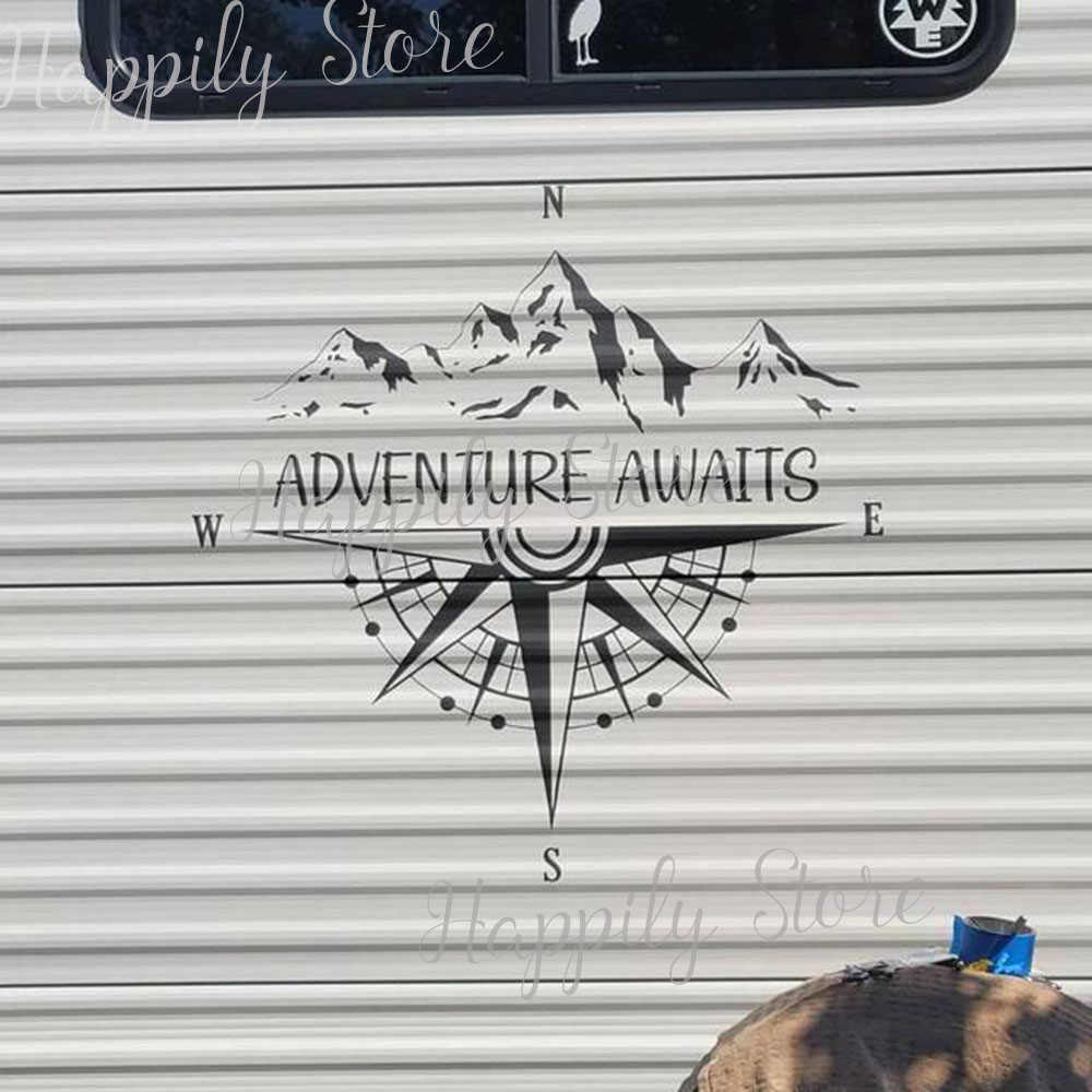 Campervan Stickers Adventure A - Outdoor Furniture Ideas ulasan dan harga