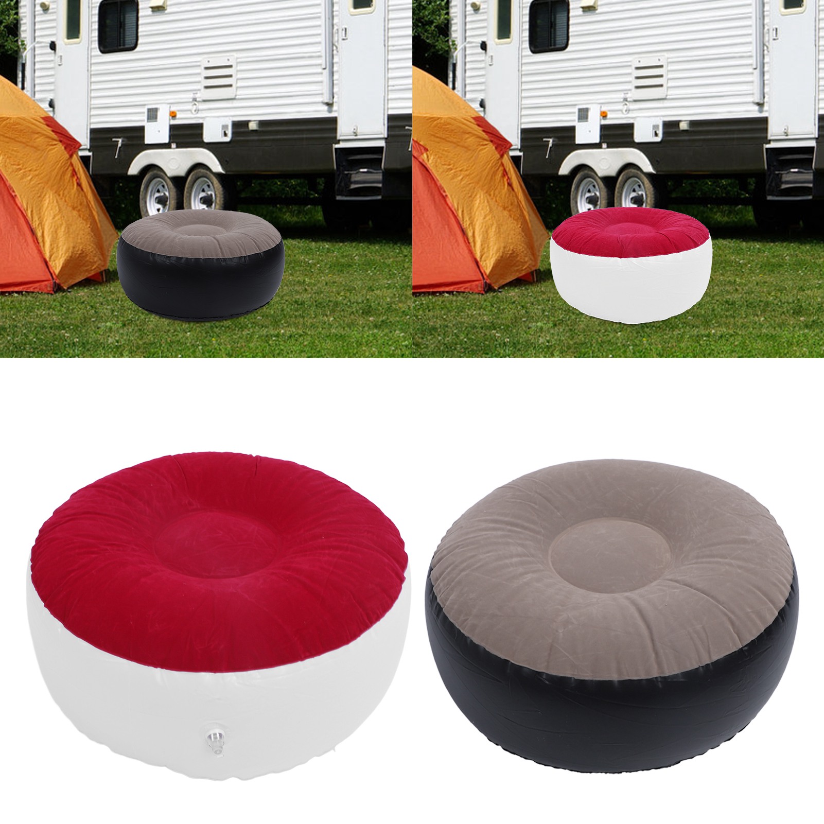 Inflatable Flocking Stool Mult - Outdoor Furniture Design ulasan dan harga
