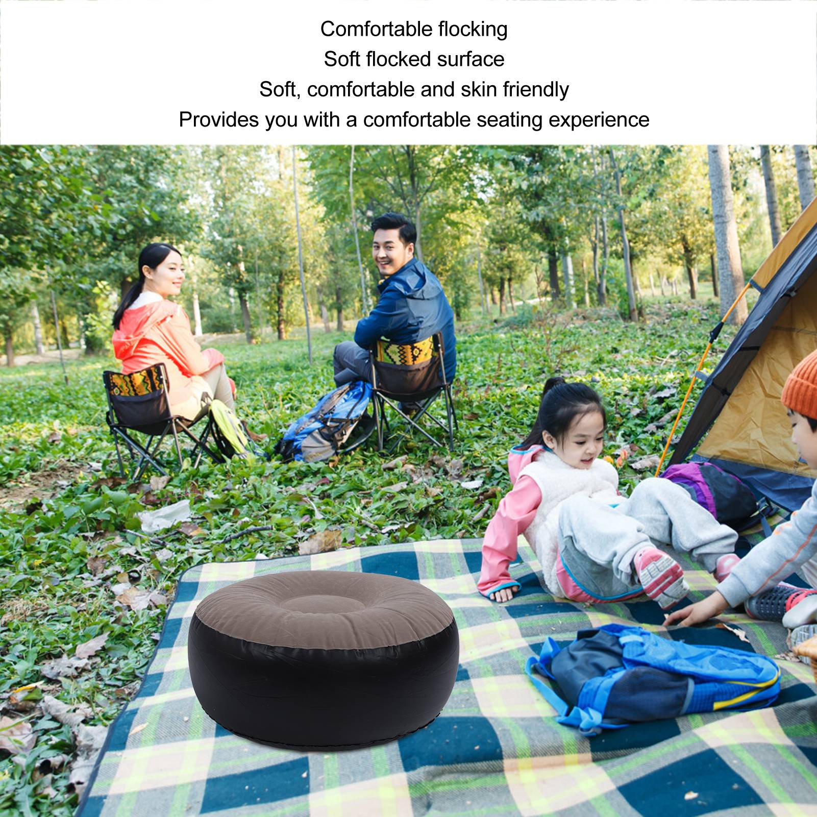Inflatable Flocking Stool Mult - Outdoor Furniture Design ulasan dan harga