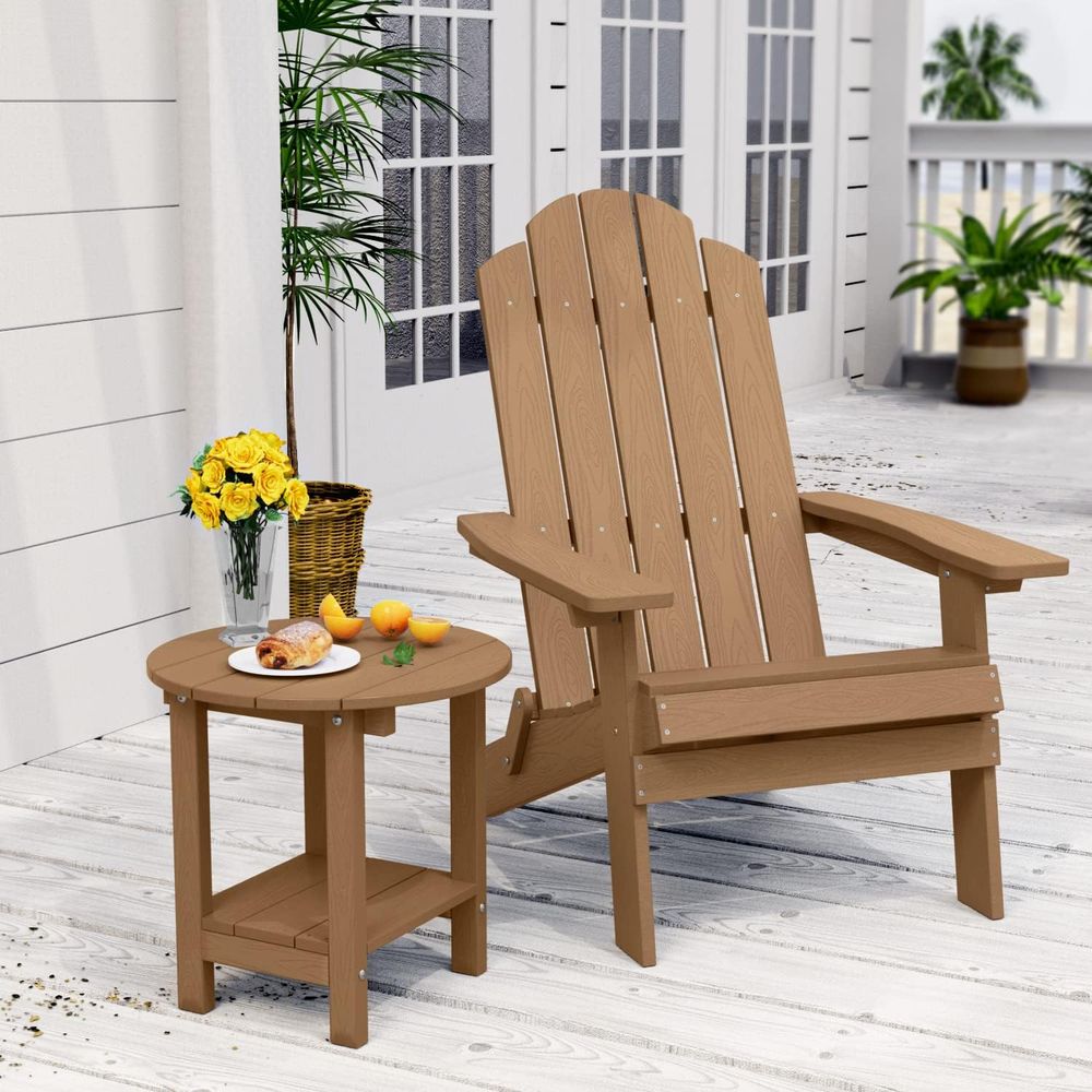 Outdoor 18 Inch Side Table wit - Outdoor Furniture Patio ulasan dan harga