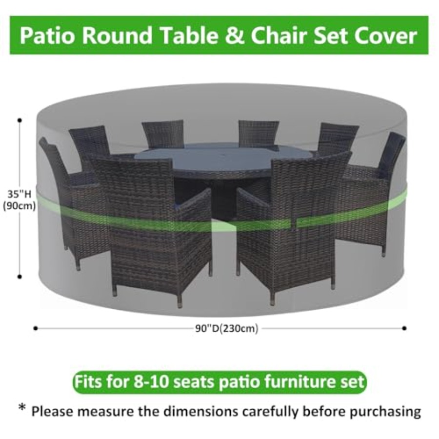 Round Patio Furniture Covers,  - Outdoor Furniture Cover Waterproof ulasan dan harga
