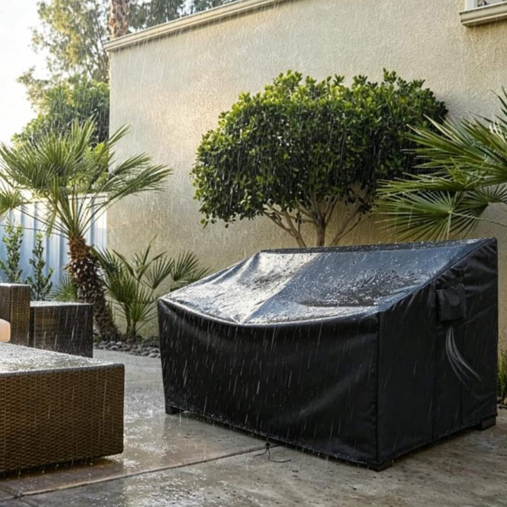 Heavy-Duty Patio Sofa Cover Wa - Outdoor Furniture Cover Waterproof ulasan dan harga