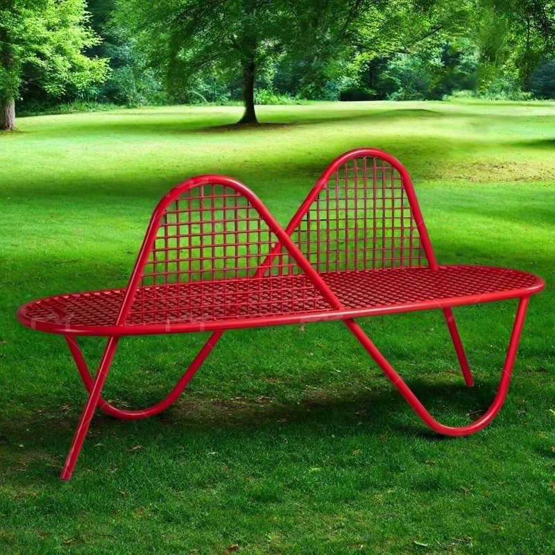 Outdoor wrought iron courtyard - Garden Bench Metal ulasan dan harga