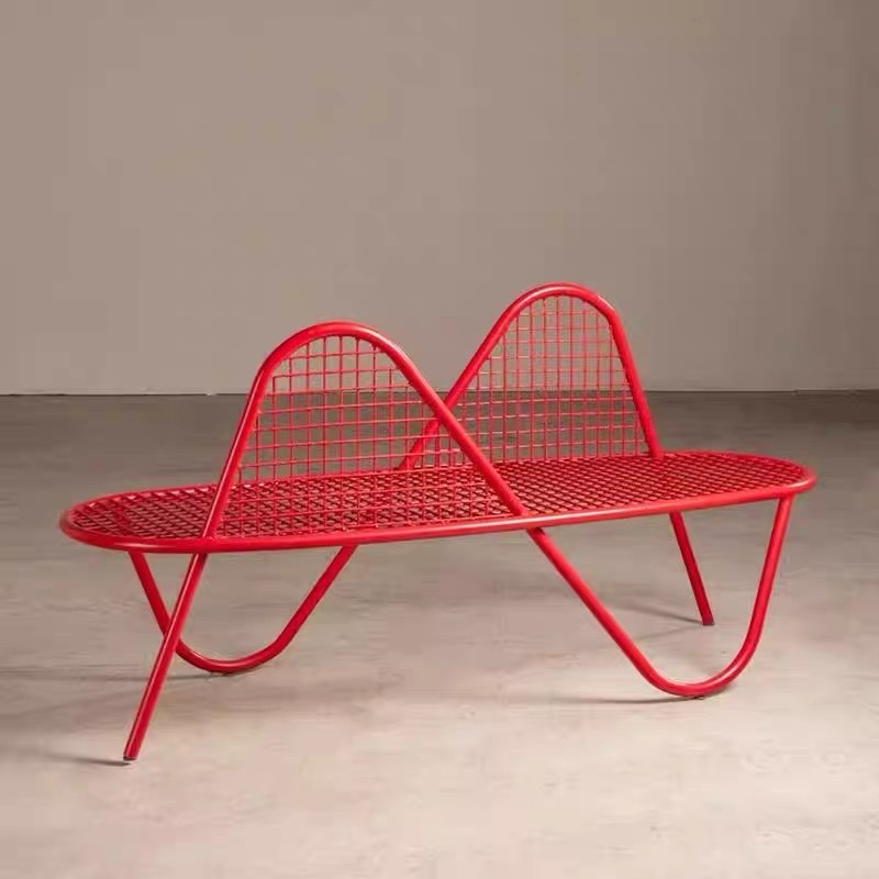 Outdoor wrought iron courtyard - Garden Bench Metal ulasan dan harga