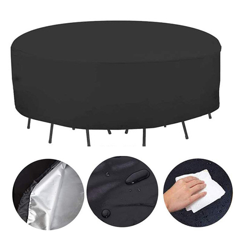 12 Sizes Round Furniture Cover - Outdoor Furniture Cover Waterproof ulasan dan harga