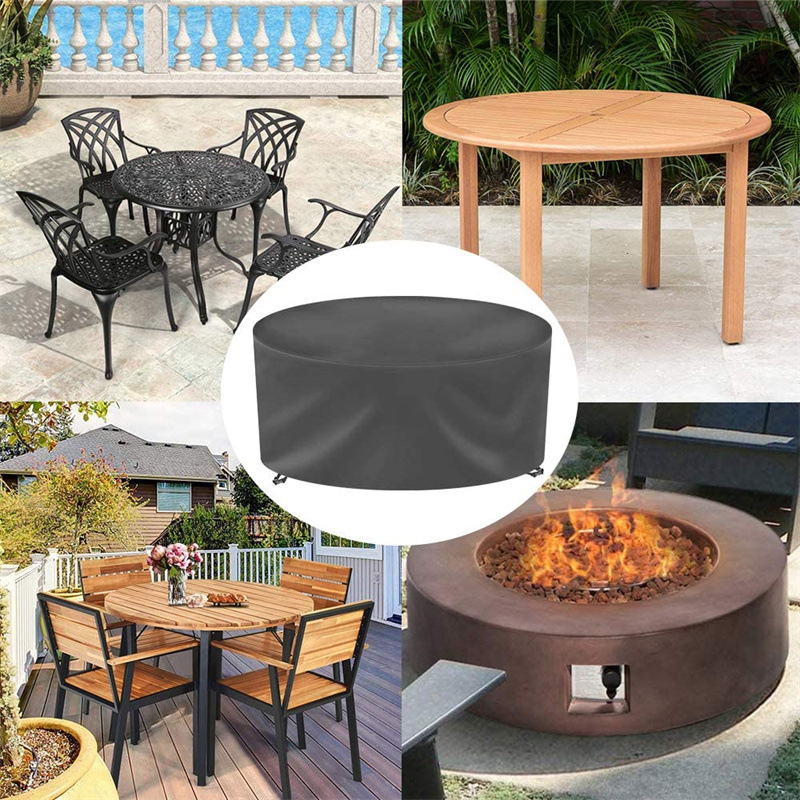 12 Sizes Round Furniture Cover - Outdoor Furniture Cover Waterproof ulasan dan harga
