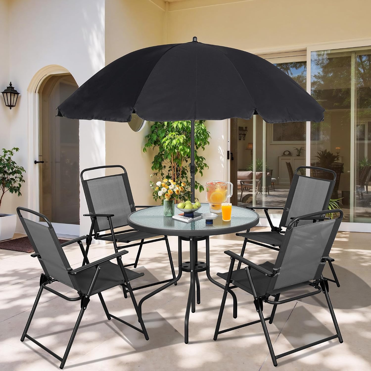 Metal Patio Dining Set Outdoor - Outdoor Furniture Ideas ulasan dan harga