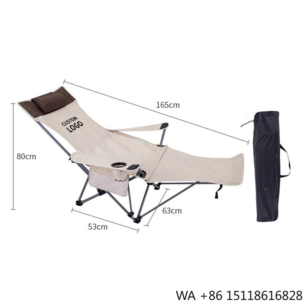 Portable Folding Reclining Cha - Outdoor Furniture Patio ulasan dan harga
