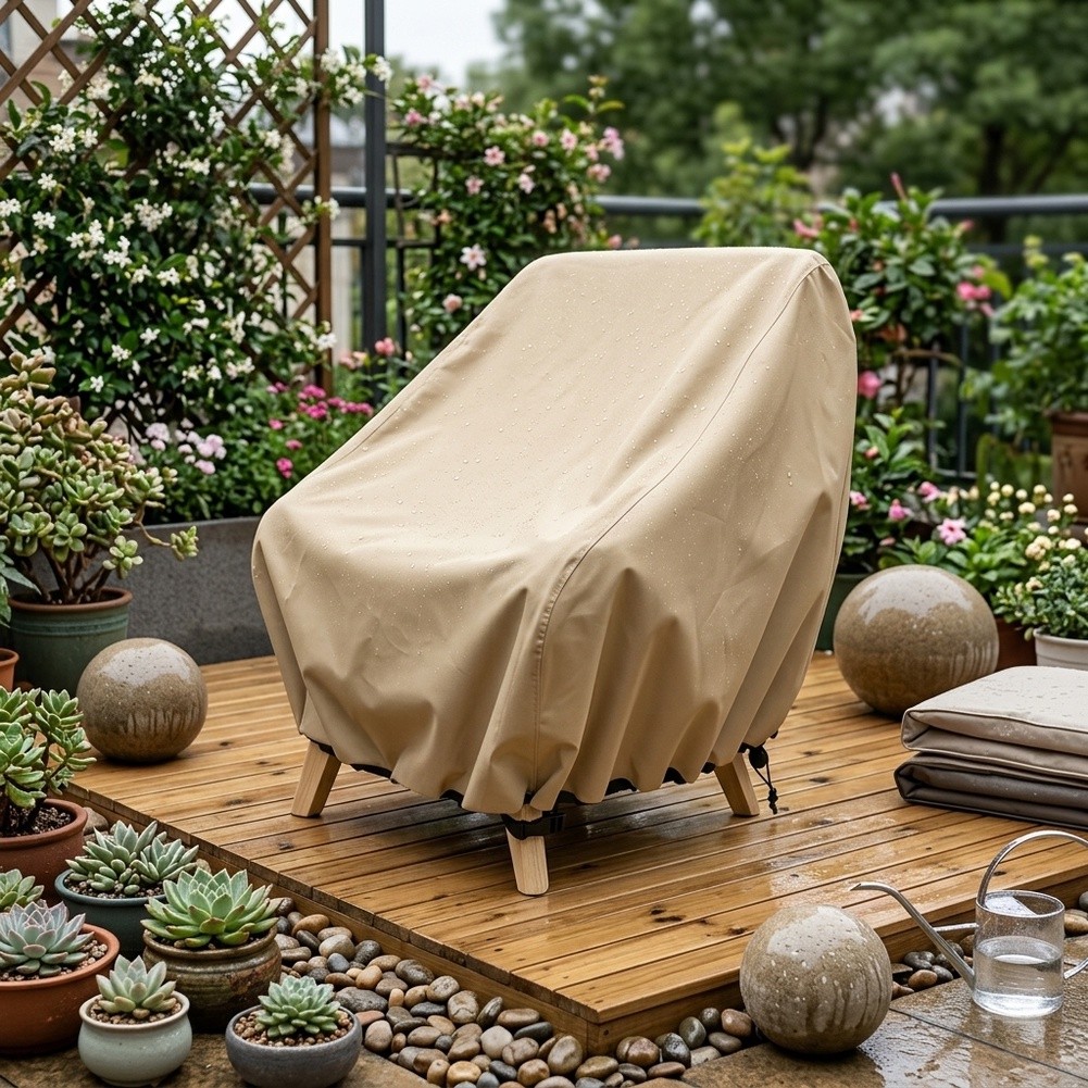 Waterproof Patio Chair Cover O - Outdoor Furniture Patio ulasan dan harga