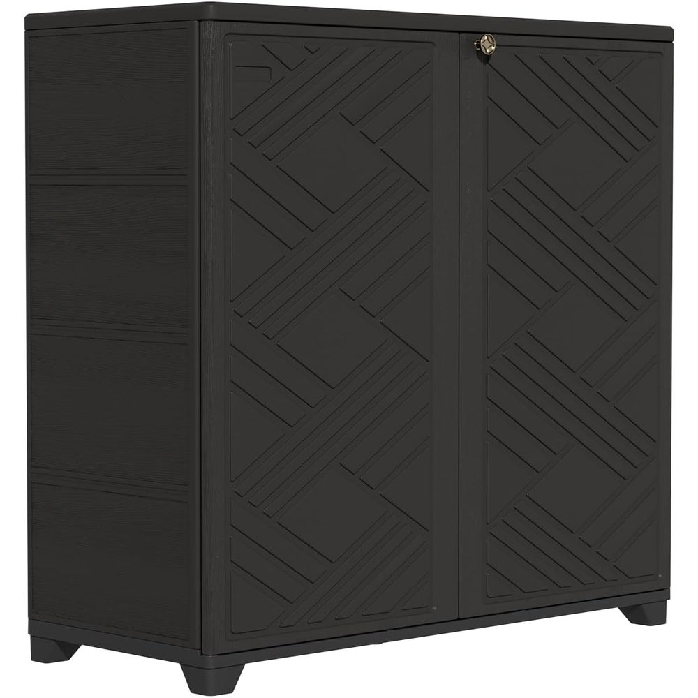 Indoor/Outdoor Storage Cabinet - Garden Storage Box ulasan dan harga