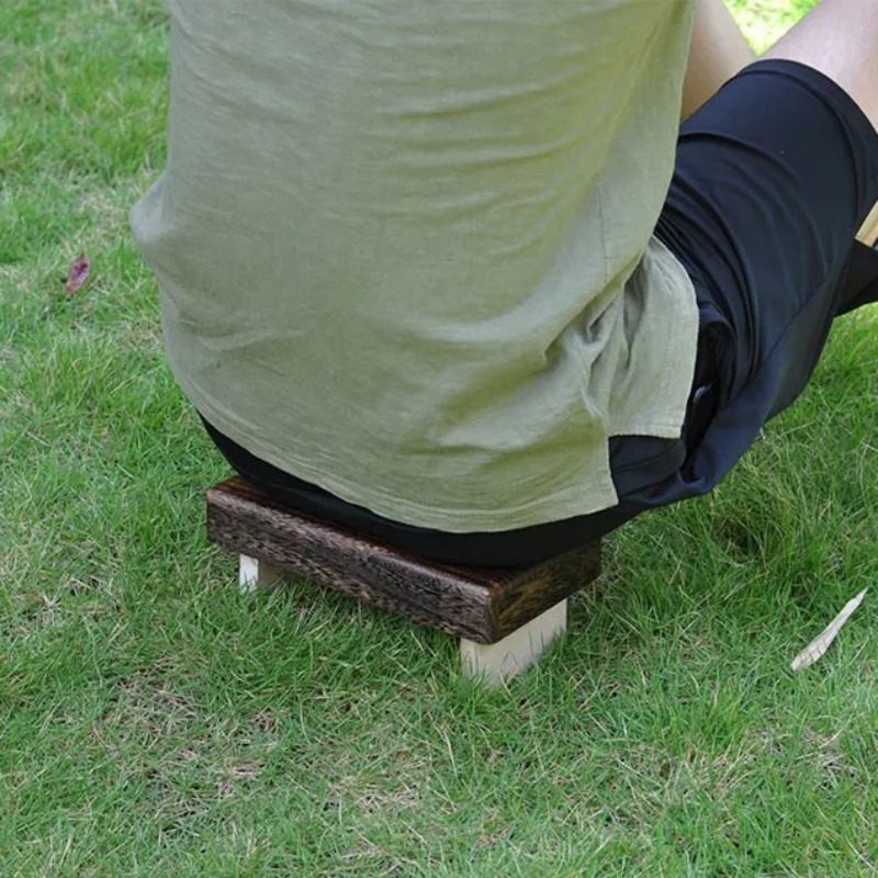 Portable Folding Wooden Footst - Outdoor Furniture Japanese Style ulasan dan harga