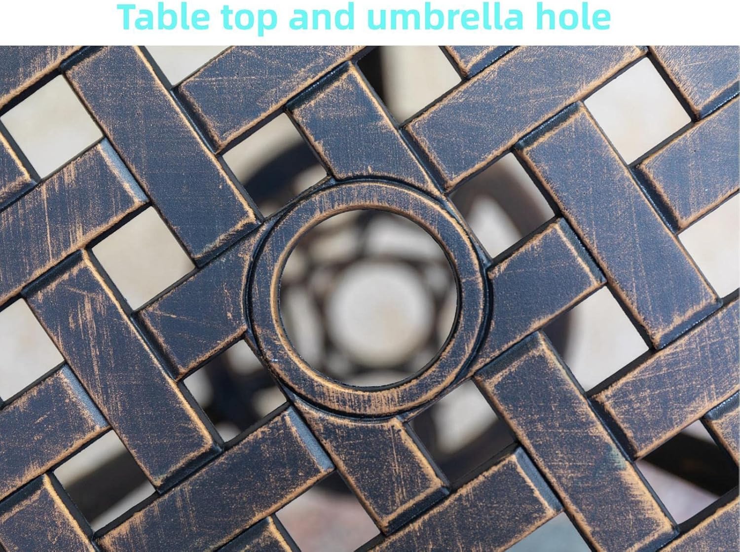 Bronze rust-resistant cast alu - Outdoor Furniture Patio ulasan dan harga