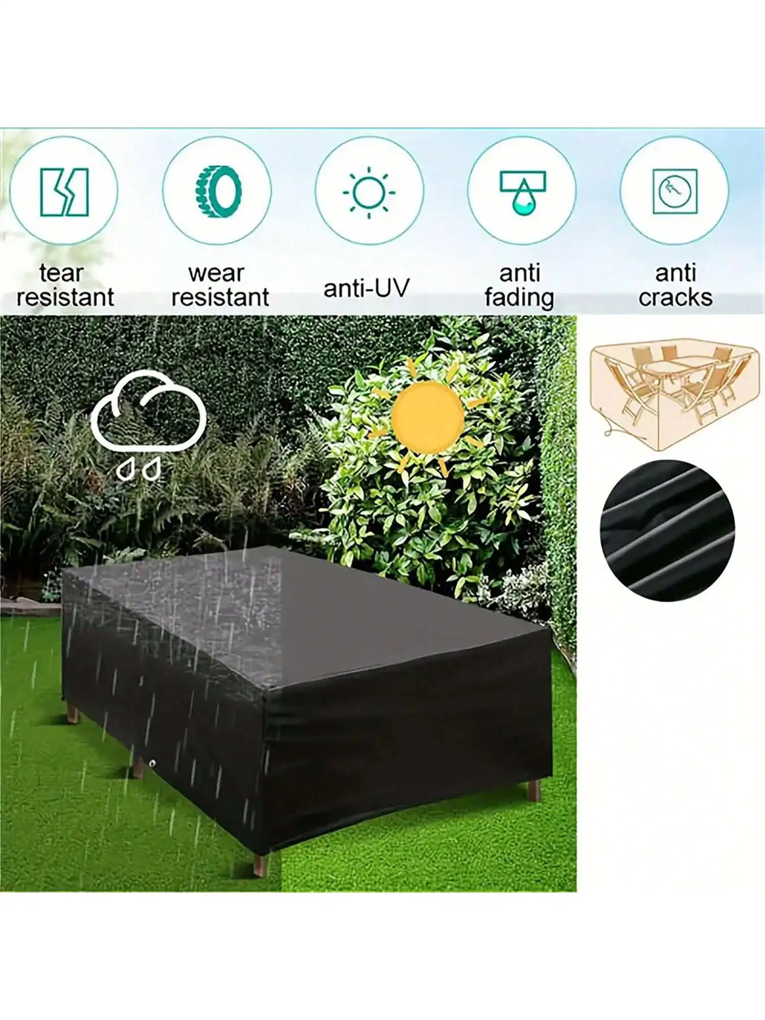 Multi-Size Outdoor Patio Garde - Outdoor Furniture Patio ulasan dan harga