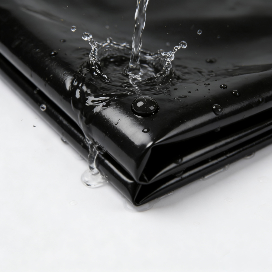 Durable Pure Black PVC Waterpr - Outdoor Furniture Cover Waterproof ulasan dan harga