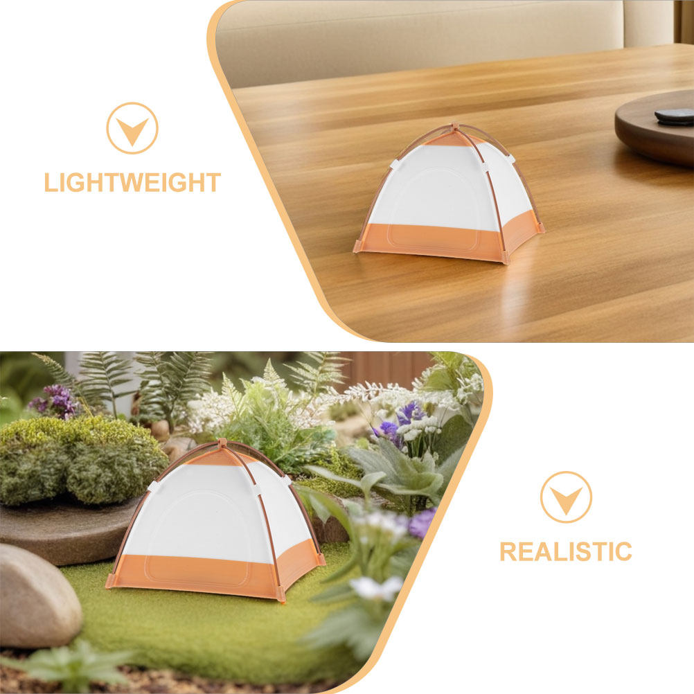 Miniature Tent 1:12 Scale Doll - Outdoor Furniture Kids ulasan dan harga