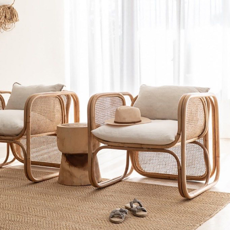 Japanese Rattan Sofa Combinati - Outdoor Furniture Japanese Style ulasan dan harga