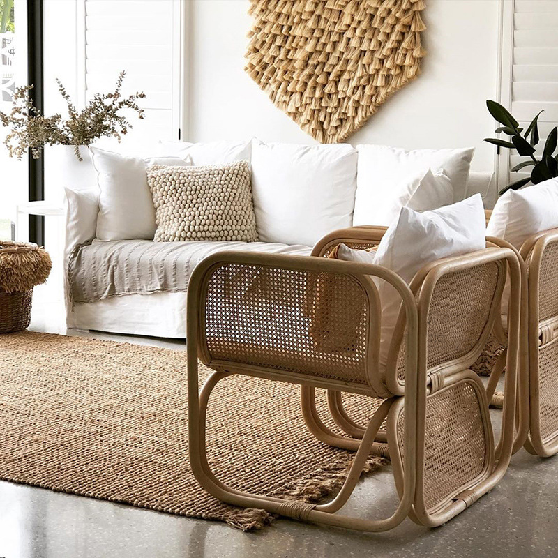 Japanese Rattan Sofa Combinati - Outdoor Furniture Japanese Style ulasan dan harga