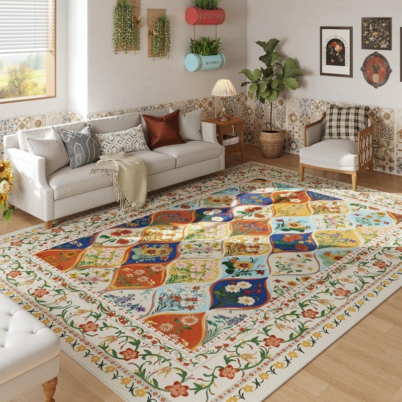 Bohemian Floral Pattern Living - Outdoor Furniture For Cafe ulasan dan harga