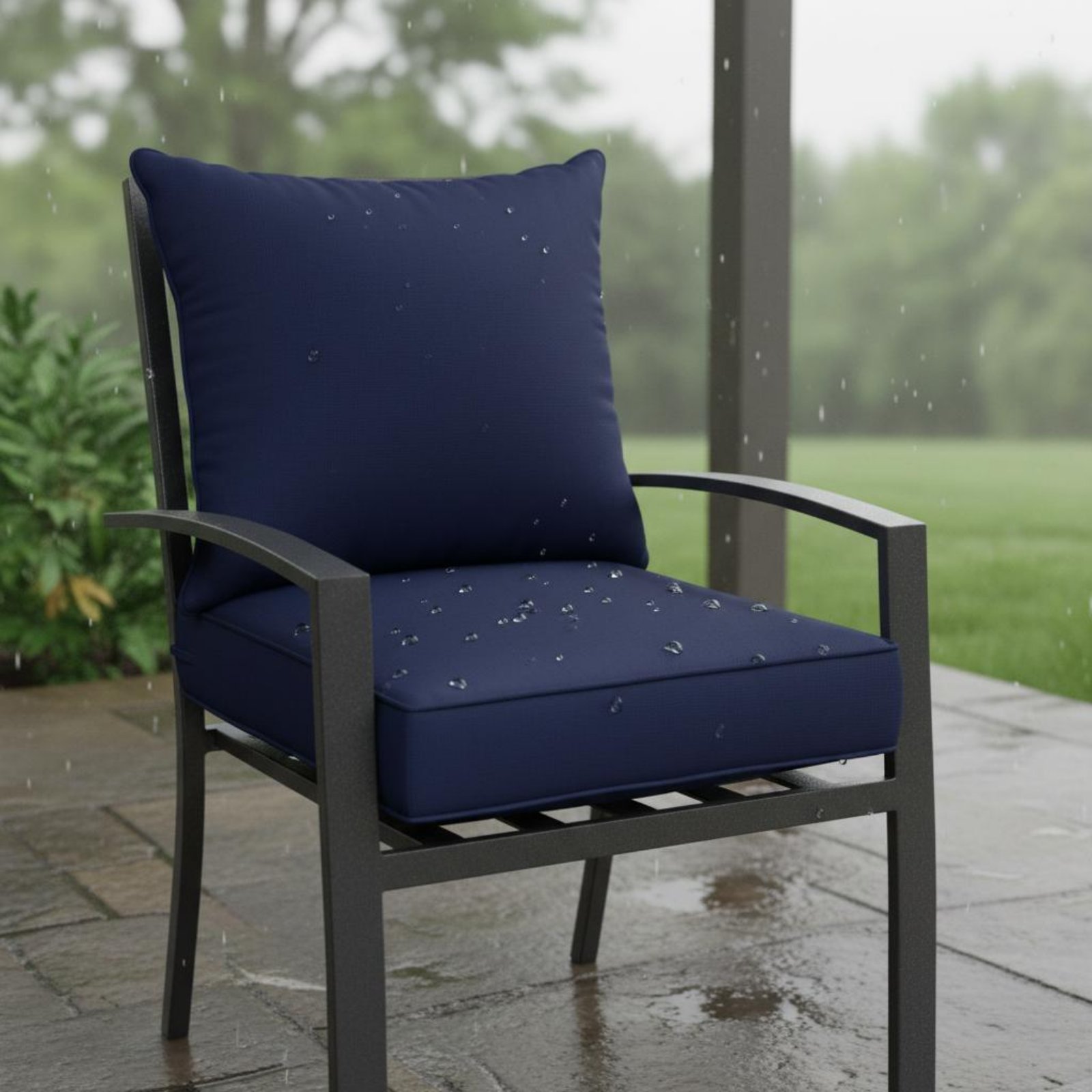 Patio Chair Pad Hidden Closure - Outdoor Furniture Patio ulasan dan harga