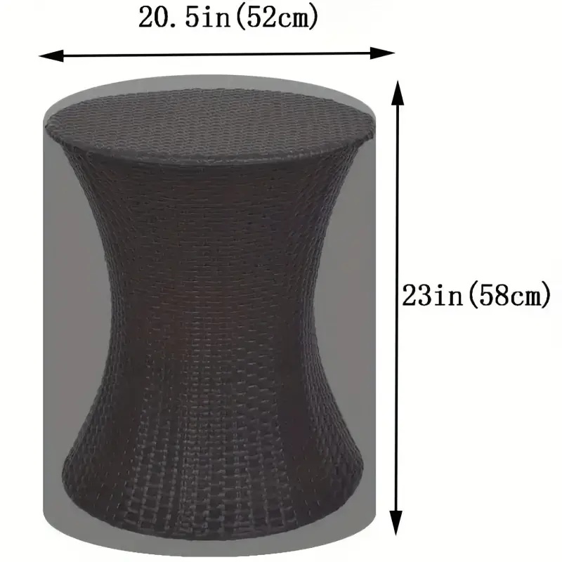 Outdoor Woven Table Cover，Pati - Outdoor Furniture Patio ulasan dan harga